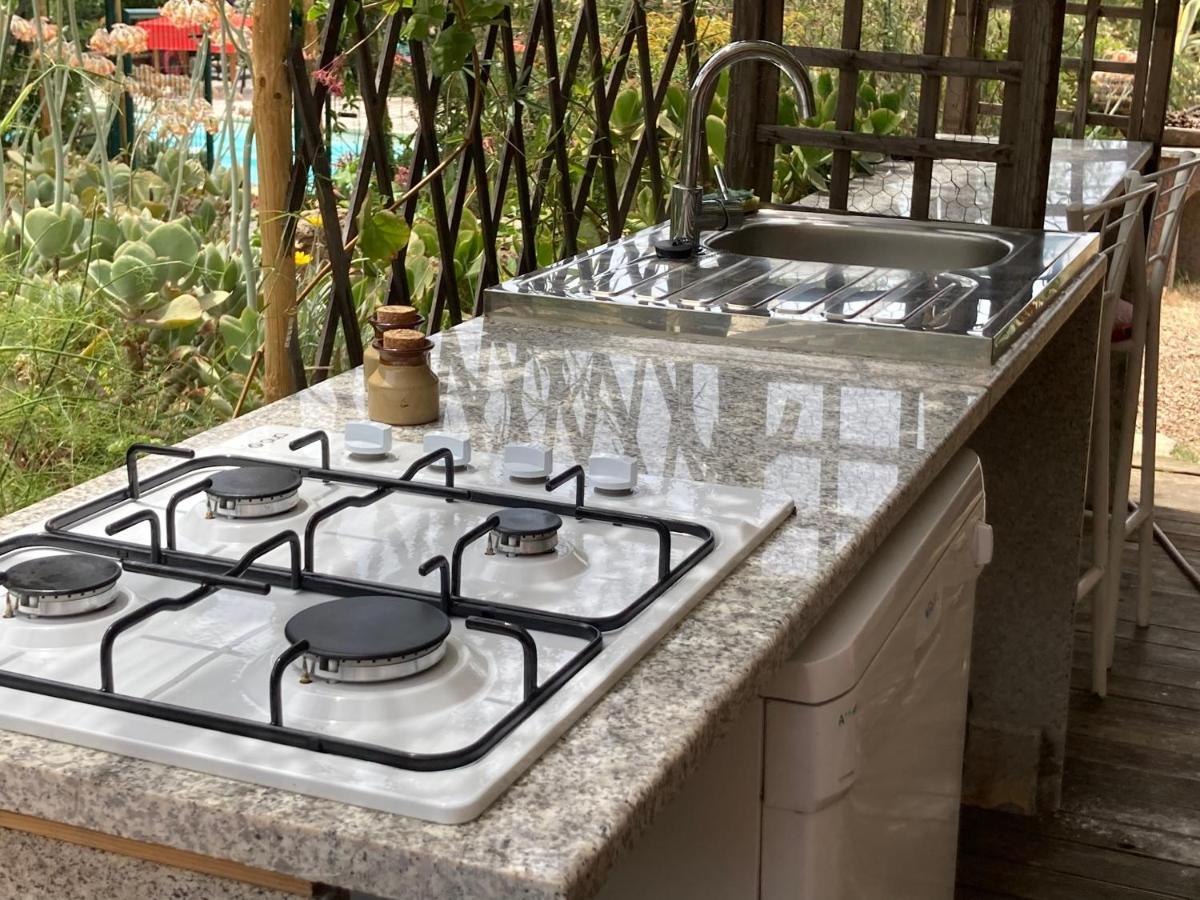 B&B Macchia Verdata Avec Piscine Monacia-d'Aullene Ngoại thất bức ảnh